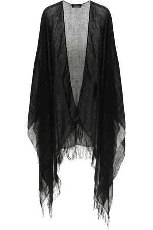 Fabiana Filippi Metallic-threading cape