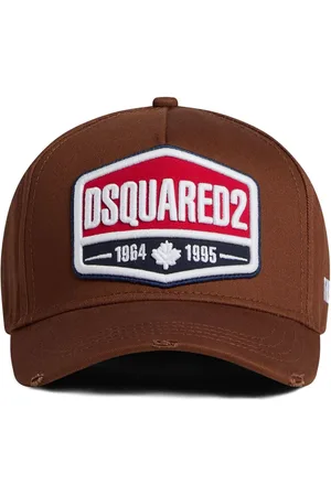 Dsquared2 Embroidered-logo cotton baseball cap