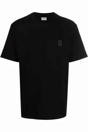Filling pieces Lux logo-patch organic cotton T-shirt
