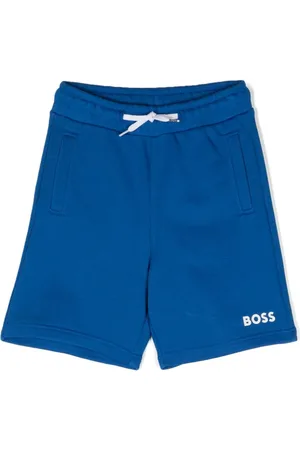 HUGO BOSS Logo-print track shorts