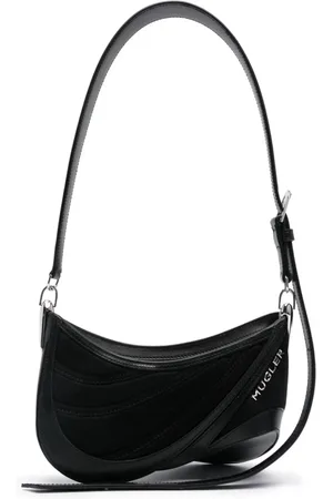MUGLER Spiral Curve 01 shoulder bag