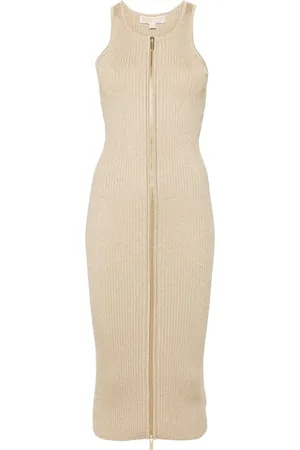 Michael Kors Ribbed knit midi dress