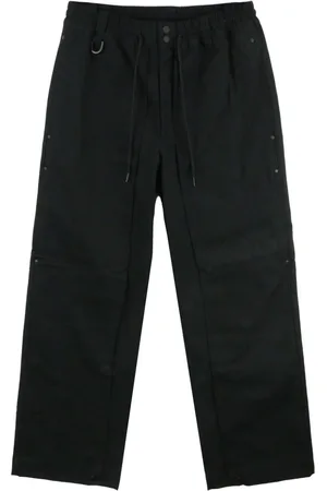 Y-3 Cotton straight-leg trousers