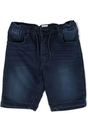 HUGO BOSS Drawstring-waist straight-leg shorts