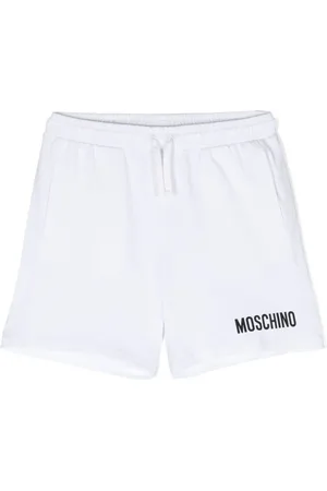 Moschino Logo-print drawstring shorts