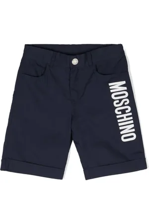 Moschino Logo-print cotton shorts