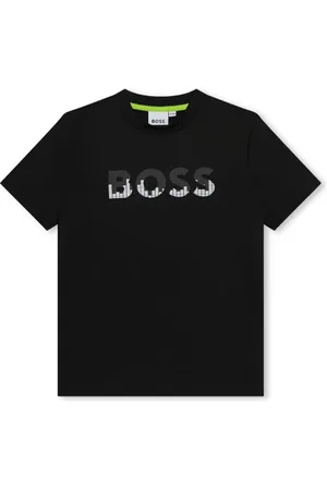 HUGO BOSS Logo-print cotton T-shirt