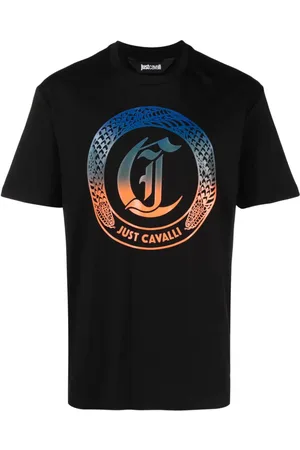Roberto Cavalli Logo-print cotton T-shirt