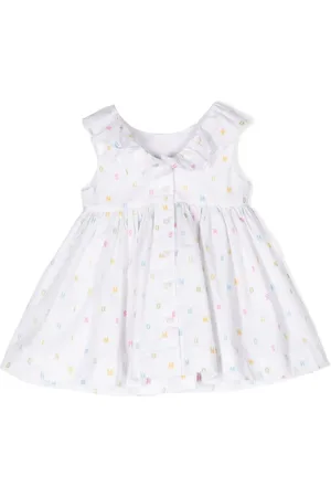 Moschino Logo-print cotton dress