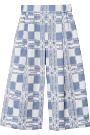 Shop Burberry Glen Patterns Street Style Logo Slacks Pants (8070299) by  canamam's | BUYMA