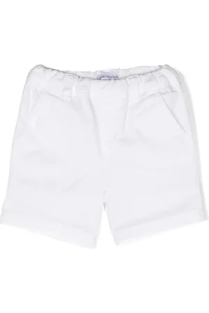 Emporio Armani Elasticated-waistband chino shorts