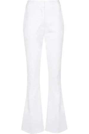 GENNY Twill flared trousers