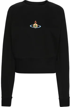 Vivienne Westwood Orb-logo-embroidery cotton sweatshirt
