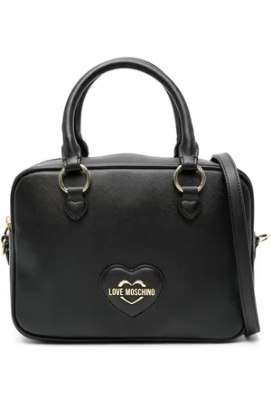 Moschino Logo-plaque tote bag