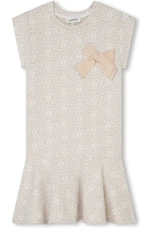 Lanvin Logo-print flared dress