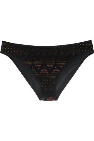 Marlies Dekkers Dolce Vita mesh-detail bikini bottoms
