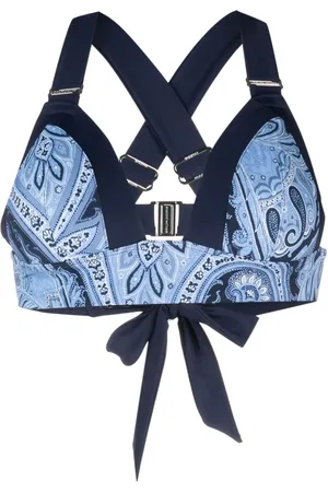 Marlies Dekkers Cache Coeur paisley-print bralette bikini top