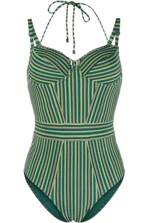 Marlies Dekkers Holi Vintage striped padded swimsuit