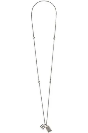 Dolce & Gabbana Logo-plaque dog-tag necklace