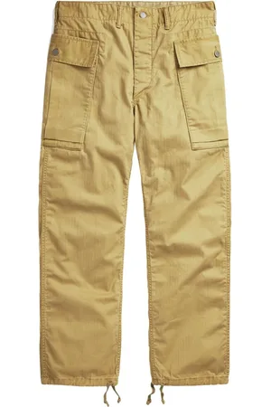 Ralph Lauren Cargo Slim Fit Trousers Beige | Mainline Menswear United States