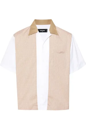 Dsquared2 Plaid poplin shirt