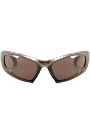 Balenciaga Dynamo oversize-frame sunglasses