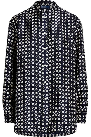 Ralph Lauren Abstract-print silk shirt