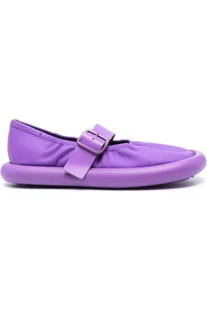 Camper Aqua leather ballerina shoes