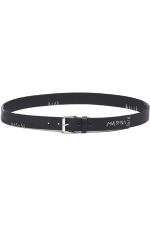 Marni Mending leather belt