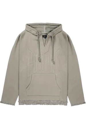 Purple Brand Logo-appliqu?? cotton hoodie