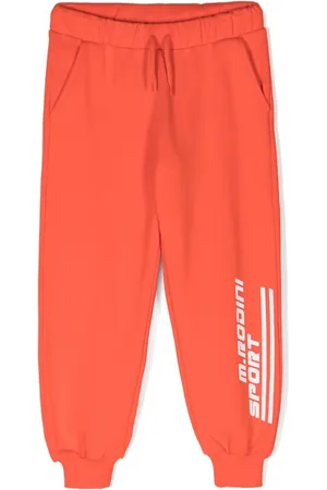 Mini Rodini Logo-print jersey track pants