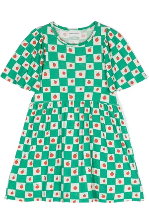 Bobo Choses Apple-print mini dress