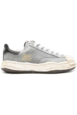 Maison Mihara Yasuhiro MMY BLAKEY VINTAGE LTHR LOW TOP SNEAKER BLK