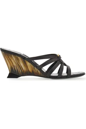 Salvatore Ferragamo Gancini 70mm wedge sandals