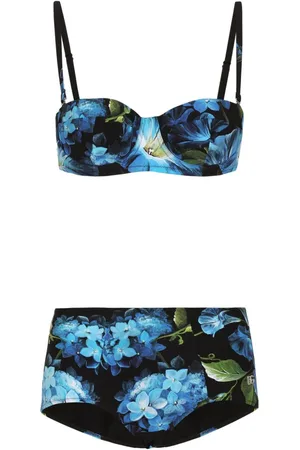 Dolce & Gabbana Bluebell balconette bikini set