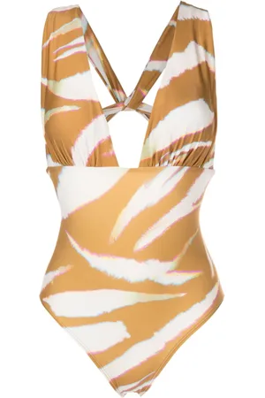 Lenny Niemeyer Oryx V-neck swimsuit