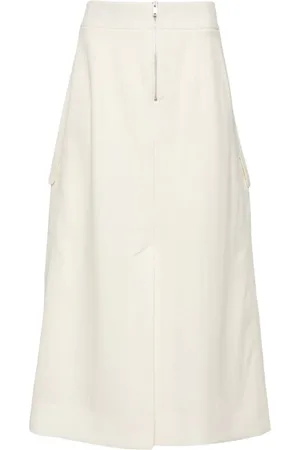 STUDIO NICHOLSON Tyrell cotton-blend skirt