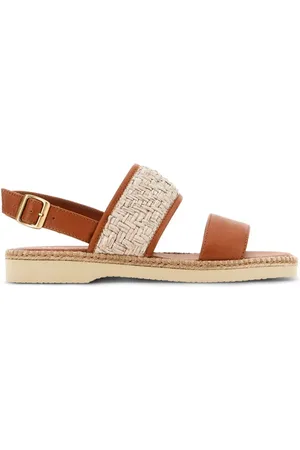 Hogan H660 woven leather sandals