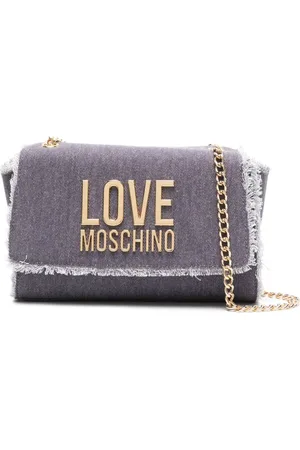 LOVE MOSCHINO: mini bag for women - Blue | Love Moschino mini bag  JC4332PP0IKS0 online at GIGLIO.COM
