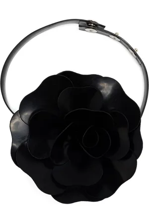 Serafini Floral-appliqué choker necklace