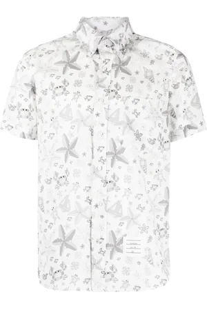 Thom Browne Printed cotton shirt