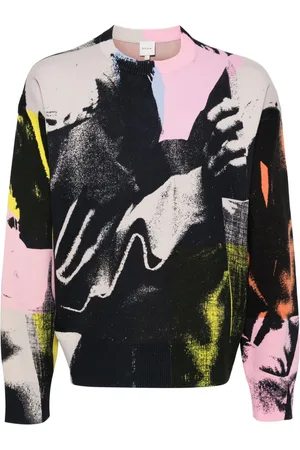 Paul Smith Life Drawing-print cotton sweatshirt