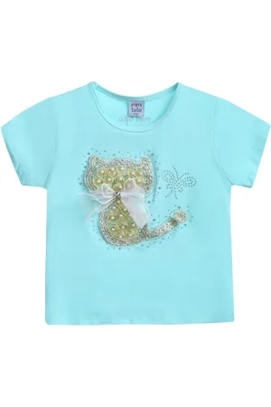 Mimi Tutu Cat-appliqu?? T-shirt