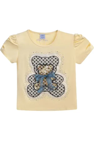 Mimi Tutu Bear-appliqu?? T-shirt