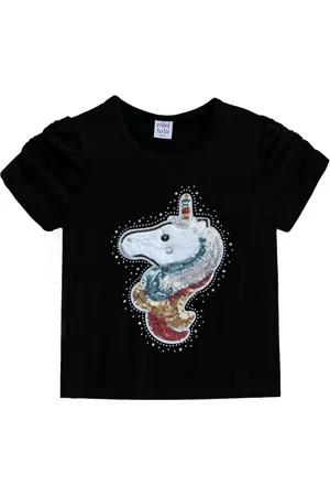 Mimi Tutu Unicorn-appliqu?? T-shirt