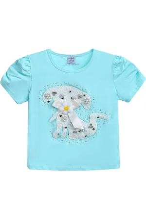 Mimi Tutu Puppy-appliqu?? T-shirt