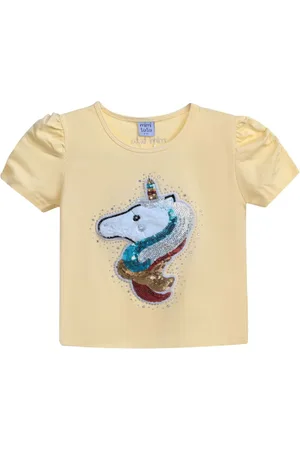 Mimi Tutu Unicorn-appliqu?? T-shirt