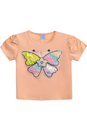Mimi Tutu Butterfly-appliqu?? T-shirt