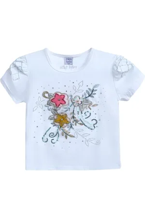 Mimi Tutu Floral-appliqu?? T-shirt
