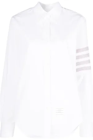 Thom Browne 4-Bar cotton-poplin shirt